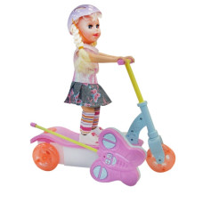 Кукла на скутере ID1