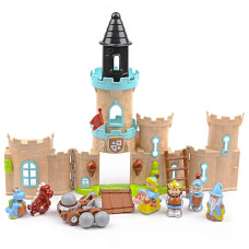 Игровой набор Кукольный замок с катапультой и фигурками IM427