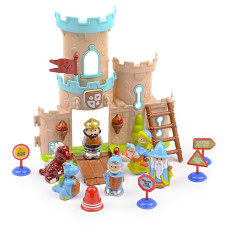 Игровой набор Кукольный замок с рыцарями IM422