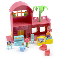 Игровой набор Кукольный домик Ресторан с фигурками IM445