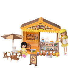 Игровой набор домик для куклы Кофейня IM365