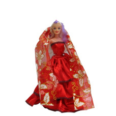 Кукла с набором платьев, волшебной палочкой и сумочкой ID20