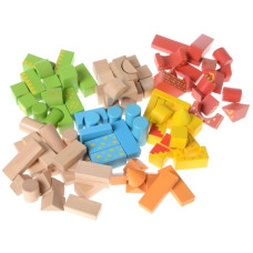Развивающая игрушка деревянные геометрические фигуры IE566