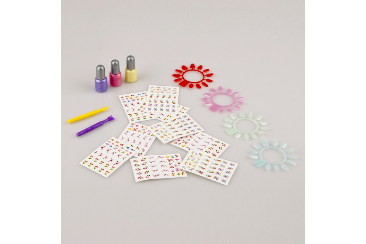 Детский набор наклейки для ногтей IE61