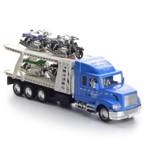 Игрушечный грузовик с платформой для машинок IM76A