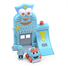 Игровой набор Полицейская станция с машинкой IM431