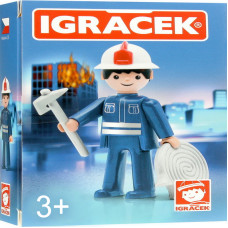 Игрушка Пожарный с аксессуарами IGRACEK Fireman and accessories