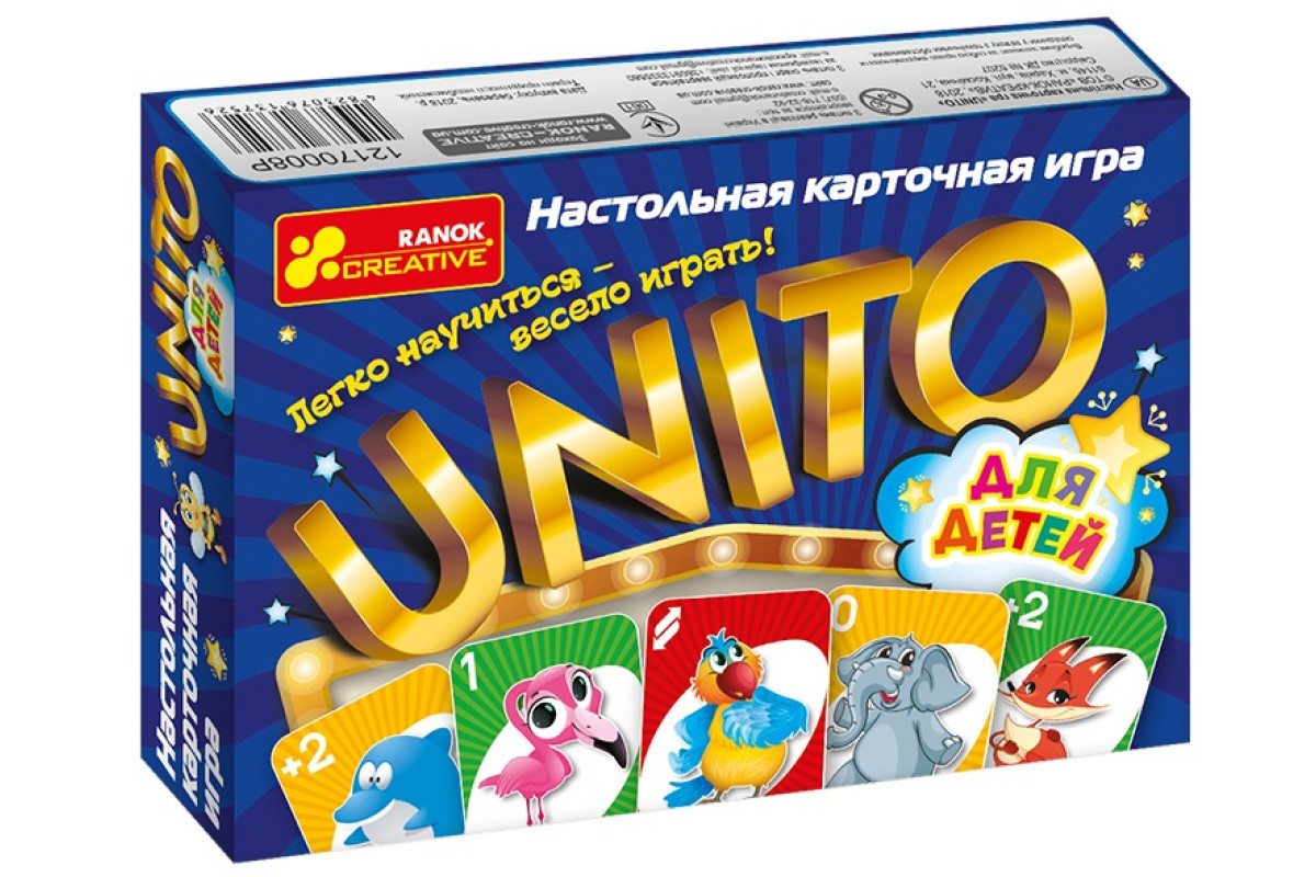 Настольная игра Унито (для детей) 12170008Р -75 5822